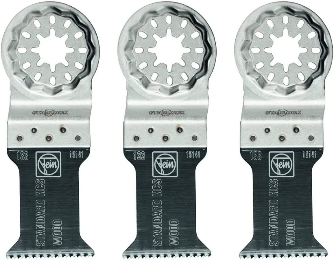 Fein Starlock E-Cut Standard 1-3/8" x 2" Saw Blade 3-Pack