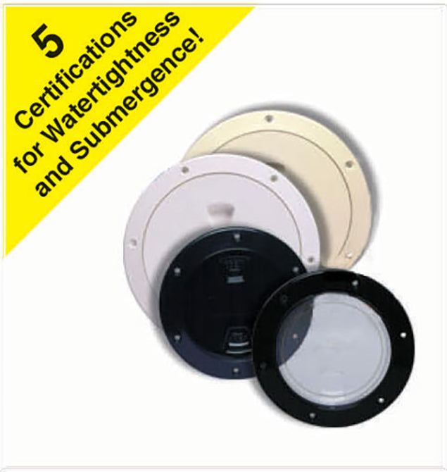 DECKPLATE 4""""""""SCR WHT/CLR