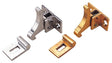 Chrome Elbow Catch 1-1/8 Pair