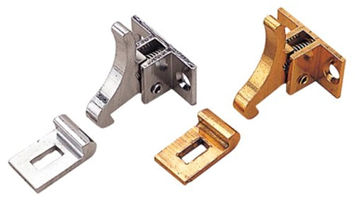 Chrome Elbow Catch 1-1/8 Pair